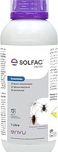 Solfac EW 1 Litre for Mosquito Control | Long Lasting Impact and Odourless | Anti Larva Technology | Mosquito Killer | Professional Pest Control