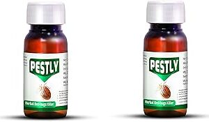 PESTLY HERBAL BEG BUG CONCENTRATE - 30ML x 2 (1 Bottle Makes 2000 ML) (Pack of 2)