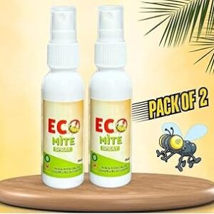 Pack of 2 Natural Mite Spray for Plants, 50ml Each, Non-Toxic Pest Solution
