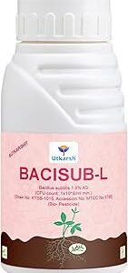 Utkarsh Bacillus Subtilis - Liquid Fungicides for Plants, Home Garden, Crops and Nursey | BaciSub-L (250 ml; Pack of 1)