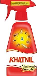 Khatnil Advanced Formula Bed Bug Killer Spray1 Liter | Home Protection from Flies, Spiders, Lizard, Cockroaches