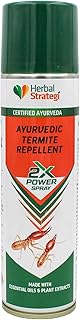 Herbal Strategi Ayurvedic Termite Repellent 200 ML | 2X power Aerosol Spray | Certified Ayurveda (AUYSH)| Non-Toxic & Eco friendly| No CFC and No side effects|Cruelty free & Vegan