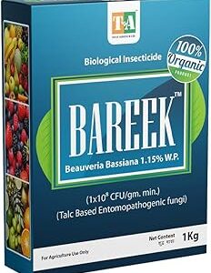 Titan Agritech Limited Bareek | Beauveria Bassiana 1.15% WP Powder | Organic Bio-Control for Sustainable Farming & Integrated Crop Protection | Natural Alternative for Healthy Crops – 1kg