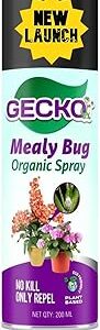 Gecko Mealy Bugs Repellent Spray for Plants | Natural Germ Repellent for Indoor & Outdoor Plants | No Harmful Chemicals | Ready to Use | Helps in Plant Growth | Pack of 1 (200 ML)