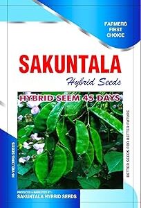 Sakuntala Hybrid Seeds Chikkudu Seeds Seam Seeds Hybrid Seam Seeds (25 seeds per packet)