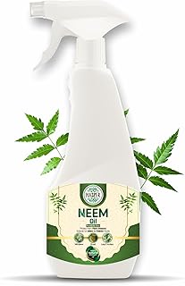 Hasper Neem Oil For Plants Insects Spray | Plant Protection Spray All In One | Removes Aphids, Mealybugs, Fungus and Other Pests From Plants | Ready to Use | Plant Guard (500 ML)