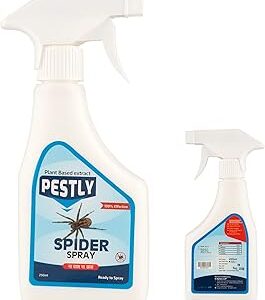 Pestly SpiderGuard: Herbal Spider Repellent Spray | Keep Your Home Spider-Free! | Pure Herbal Formula | India's Trusted Spider Control Solution (Pack of 1)