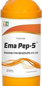 Titan Agritech Limited EMA PEP-5 Emamectin Benzoate 5% SG for Bollworm Borer Thrips in Cotton Chilli Okra Brinjal Vegetables_100g