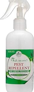 SJ Organics Pest Repellent 450ml Compact Spray Bottle for Home Gardening I ORGANIC PESTCONTROLLER FOR PLANTSI