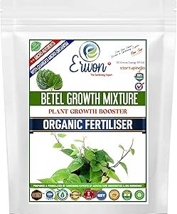 Erwon® Betel Growth Mixture, Premium Essential Powerful Organic Fertilizer for Overall Growth of Betel Plants, with Charged Micro-organism and ++ Micronutrients (900 gm)