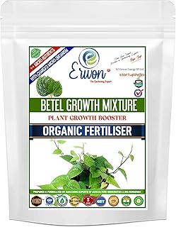 Erwon® Betel Growth Mixture, Premium Essential Powerful Organic Fertilizer for Overall Growth of Betel Plants, with Charged Micro-organism and ++ Micronutrients (900 gm)