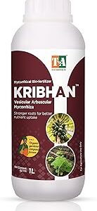 Titan Agritech Limited Vesicular Arbuscular Mycorrhiza (VAM) 1 Ltr | Mycorrhizal Organic Bio-Fertilizer for Stronger Roots and Enhanced Nutrient Uptake | All Indoor and Outdoor Plants - Soil Manure
