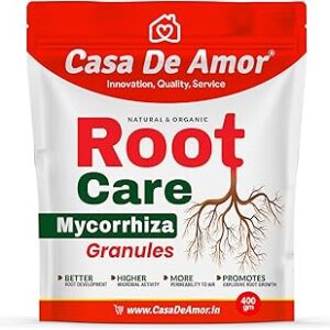 Casa De Amor Root Care VAM Mycorrhiza Organic Plant Essential Fertilizer and Root Growth Booster (900 gm)