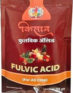Fulvic Acid Fertilizer For All Crop (125 gm) | 100% Natural Organic Water Soluble Fer. | Fertilizer For Plant, Home Garden, Growth Enhancer, Soil Conditioner, Improve Root System.