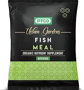 IFFCO Urban Gardens - Fish Meal 900 gm - Natural source of Nitrogen, Phosphorus, and Trace minerals essential for Plants - Slow-release nutrient supplement - Promotes Plant Growth & Root Development