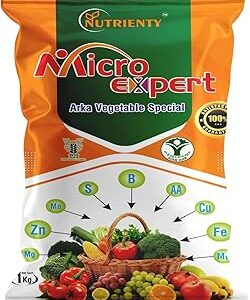 Micro-Expert Micronutrient - Arka Vegetable Special | Enhances Growth & Quality of Vegetables | Zinc Iron Manganese Copper Boron | Boosts Nutrient Root Seed & Fruit Development Granules (250, Grams)