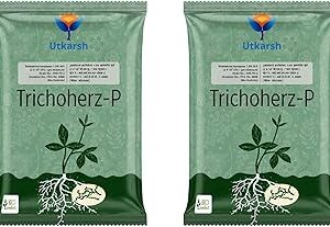 Utkarsh Trichoderma Harzianum 1% WP 2 x 10^6 CFU/gm min. for Plants, Crops and Home Gardening - Trichoherz-P (2 Kg; Pack of 2 of 1 Kg)