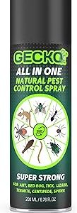Gecko Home Oil Repellent Control | 100% Natural | No Kill Just Repel Easy To Use Non-Toxic (200Ml) | Ant, Cockroach, Rat, Lizard, Bed Bugs, Spider