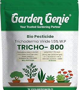Garden Genie Trichoderma Viride Powder (2x10⁶ CFU/gm) 500 Gm – Organic Bio Fungicide & Plant Protection, Natural Antifungal Powder for Healthy Roots & Soil Care