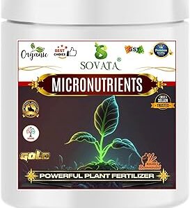 Sovata® Micronutrients, Essential Organic Powerful Fertiliser for All Plants. (900 gm)