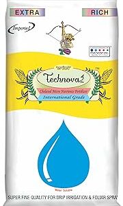 Technova 2 Chelated Micronutrients Fertilizer | Water-Soluble, Quick-Action Plant Food for Drip Irrigation & Foliar Spray | Enhances Yield & Crop Quality (1 kg, Imported)