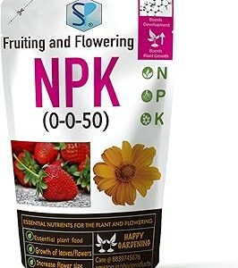 Shiviproducts npk 0-0-50 for Fruiting and Flowering for Gardening (0.9 Kg) | Essential Plant Food Growth Hormone