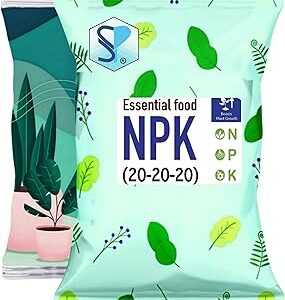 Shiviproducts NPK 20-20-20 home gardening Fertilizers for Plants (400 gm),powder | Home gardening plant fertilizer
