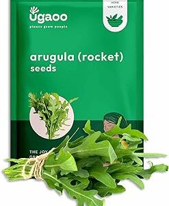 UGAOO Rocket Arugula Herb Seeds (Green, Pack of 1000)