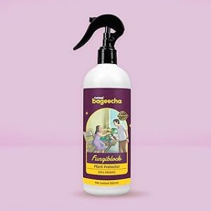 DeHaat Bageecha Fungiblock Fungicide Spray 500ML | 100% Organic Fungus & Bacteria Killer | Stops Fungal Spread in 72 Hours | Promotes Healthy Growth for Indoor & Outdoor Plants