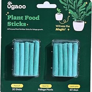 UGAOO Plant Food Sticks For All Home Garden Indoor & Outdoor Plants - Pack Of 20