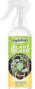 Nubilous 500 ML Plant Guard | Ready to Use Organic Cold Pressed Pure Neem Oil Spray for Indoor and Outdoor Plants | Removes Mealybugs, Fungus and Other Pests from Plants (500 ML)