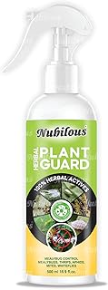 Nubilous 500 ML Plant Guard | Ready to Use Organic Cold Pressed Pure Neem Oil Spray for Indoor and Outdoor Plants | Removes Mealybugs, Fungus and Other Pests from Plants (500 ML)