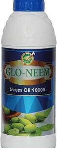Green Global Crop Science Organic Water soluble Neem oil for plant 1 Lit, neem oil 10000 ppm Cold Pressed Neem oil for Oreganic Agriculture Farming & Gardening
