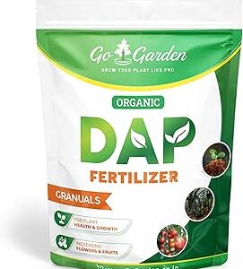 Go Garden - All Purpose Bio DAP Fertilizer for Home Plants & Gardening Purpose - 100% Water Soluble Fertilizer 400 Gram Granules