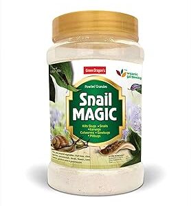 Green Dragon's Home Solutions | Natural & Organic | Snail Magic, Garden Slug & Snail Control Powder - 800G | 0% Chemicals 100% Effective