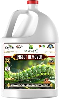 Sovata® All insects Remover, Essential Organic Powerful Liquid Insecticide for Removing all types of insects and pests from Plants and soil. (500 ml)