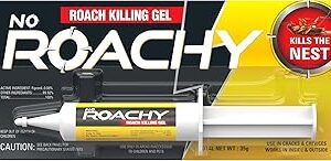 NoRoachy Anti Roach Gel-Natural Cockroach Killer for Kitchens, Bathrooms, and Cabinets, Eco-Friendly Home Remedy for Indoor Cockroach Control,Cockroach Gel(New and Advanced Formula)(PACK OF 1)