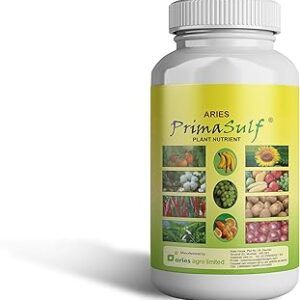 Aries Primasulf Plant Nutrient 1 Litre | Sulfur-Enriched Liquid Fertilizer for Plants | Boosts Root Growth, Flowering & Fruiting | NPK with Micronutrients | Garden Soil Enhancer for All Plants