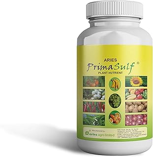 Aries Primasulf Plant Nutrient 1 Litre | Sulfur-Enriched Liquid Fertilizer for Plants | Boosts Root Growth, Flowering & Fruiting | NPK with Micronutrients | Garden Soil Enhancer for All Plants