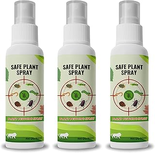 Safe Plant Spray Natural Pesticide For Plants Home garden With Nutrients|Controls Mealybugs,Fungal Attacks & Insects|Plant Protection spray All In One & Growth Booster For Home Garden ( Pack of 3 )