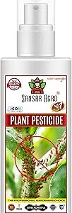 Sansar Agro® Plant Pesticide Spray, Essential Organic Powerful Liquid for Removing All Types of Pests Infection from Plants. (100 ml)