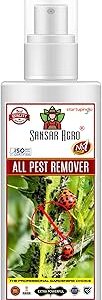 Sansar Agro® All Pest Remover Spray, Premium Organic Liquid Spray for Removing all types of Pests from Plants (100 ml)