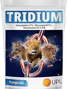 NEW UPL-TRIDIUM Fungicide 400gm (Azoxystrobin 4.7% + Mancozeb 59.7% + Tebuconazole 5.6% WG) | Systemic & Contact Broad-Spectrum Fungicide for Effective Disease Control