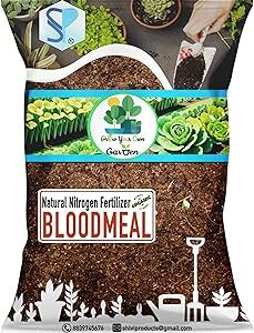 Shiviproducts Organic Blood Meal for Gardening Plants | Organic and Natural | Rich Source of Nitrogen (1.9 Kg)