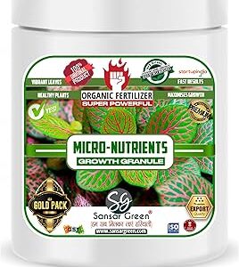 Sansar Green® Micro Nutrients Growth Granule, Premium Essential Super Powerful Organic Nutrients for the best Growth of Plants (400 gm)
