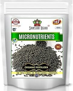 Sansar Agro® Micronutrients, Essential plant Fertilizer for Plants, Double Filtered with All Required Nutrients and Active Micro-Organism (900gm)