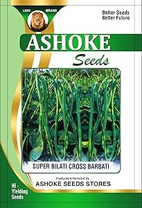 ASHOKE Seeds Hybrid Barbati Beej for Organic Farming and Home Use (Pack of 50 seeds)