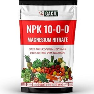 PANCHSHEEL Magnesium Nitrate Fertilizer for flowering 100% Water Soluble White Crystalline Powder 800 g