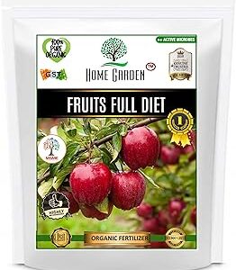 Home Garden™ Fruits Full Diet Essential Organic Fertilizer For Fruits Plant (400 gm)